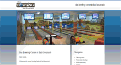 Desktop Screenshot of bowling-badkreuznach.de